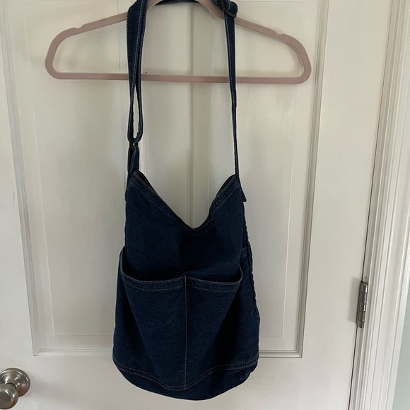 RouRou Stylish Denim Shoulder Bag - Picture 1 of 7